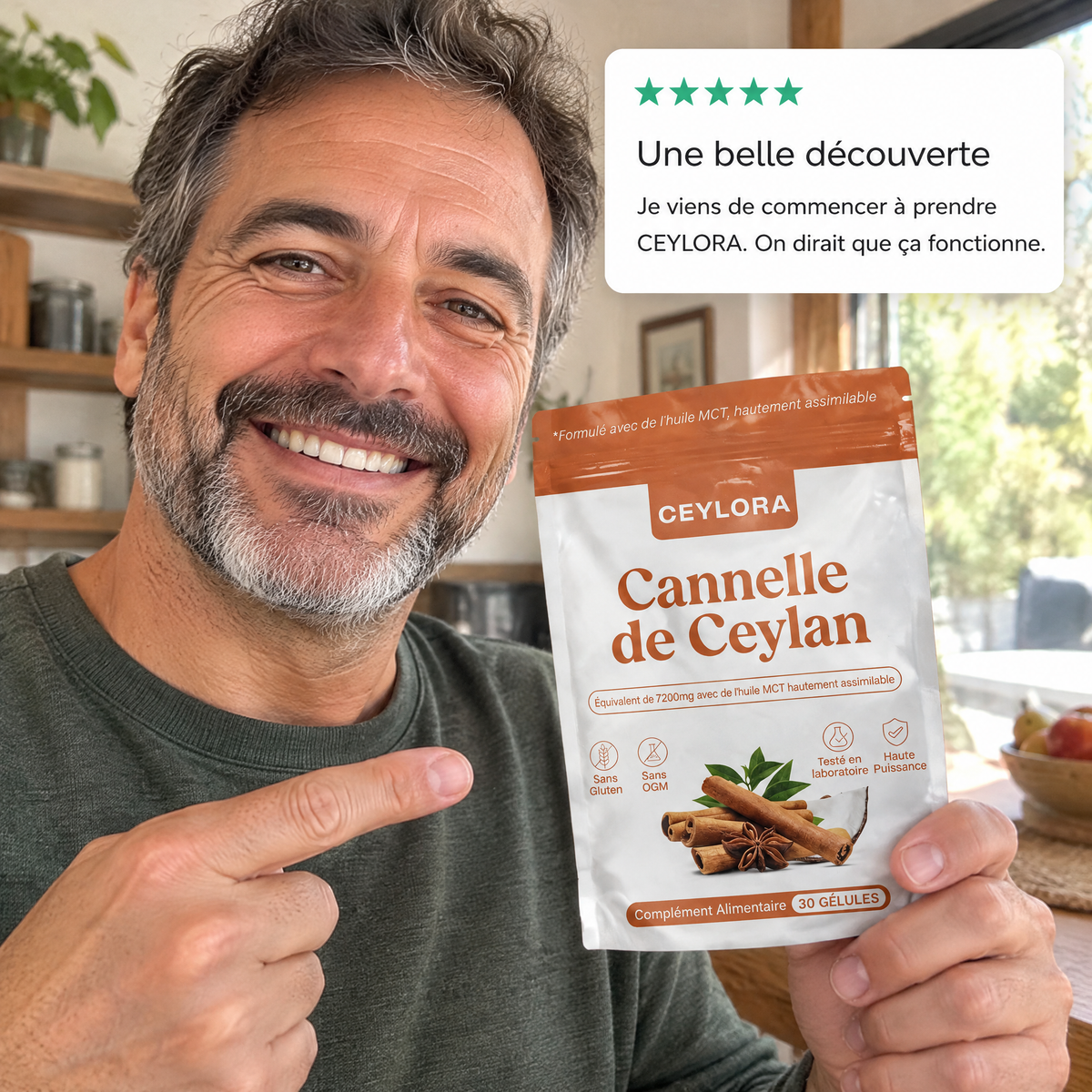 CEYLORA — Cannelle de Ceylan pour une glycémie équilibrée
